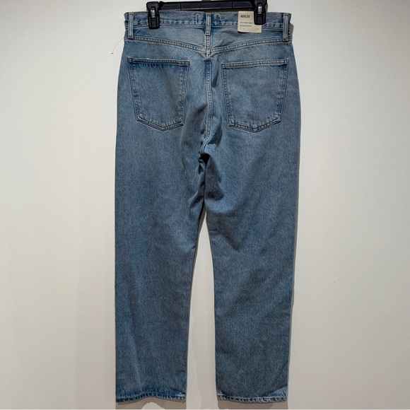 New AGOLDE 90'S Pinch Waist High Rise Straight Sz 30 In Infinite Capsule Staple - Picture 4 of 13